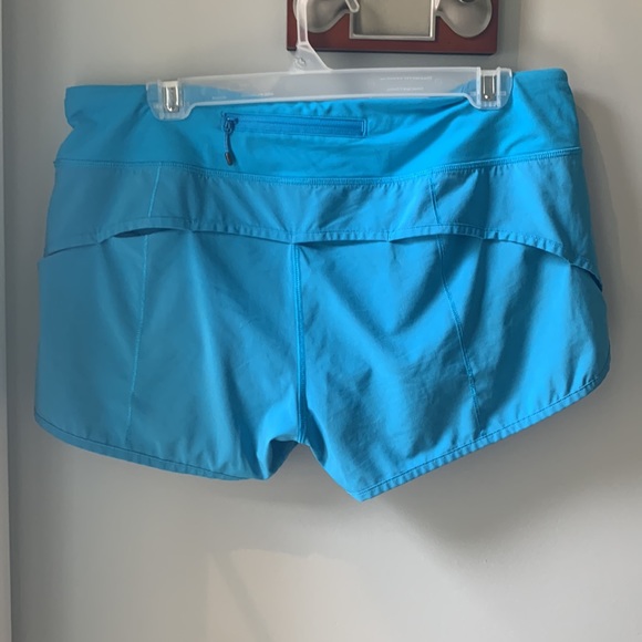 Lululemon Speed up Short 2.5” Amalfi Blue - Picture 3 of 6